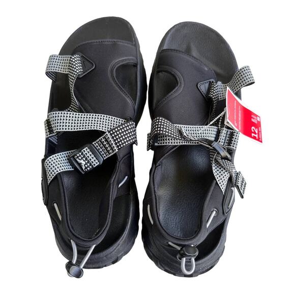 Nike Oneonta DJ6604-001 Men's Sz: 12 Black Pure Platinum Wolf Gray Slide Sandals - Picture 5 of 11